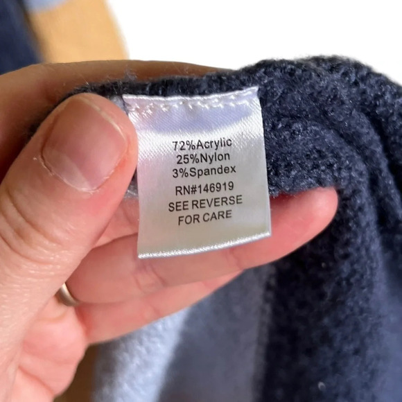 Freshman 1996 • Colorblock Open Front Long Cardigan - Picture 6 of 7